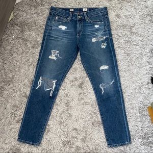 AG Adriano Goldschmied bean slouchy skinny 27